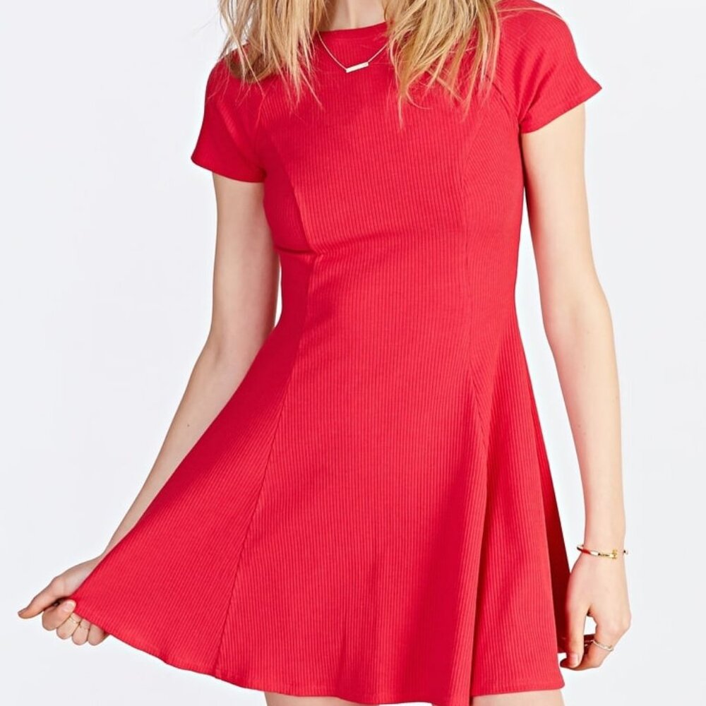 Urban Outfitters BDG Jackie Flare Tee T-shirt Dress